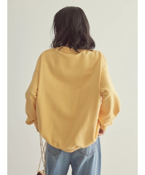 AMERICAN HOLIC（アメリカンホリック）の「アソートロゴスウェット（スウェット・レディース・アイボリー/グレー系その他/ライトイエロー/ピンク/ネイビー/ミント・L/M）」の17枚目の写真