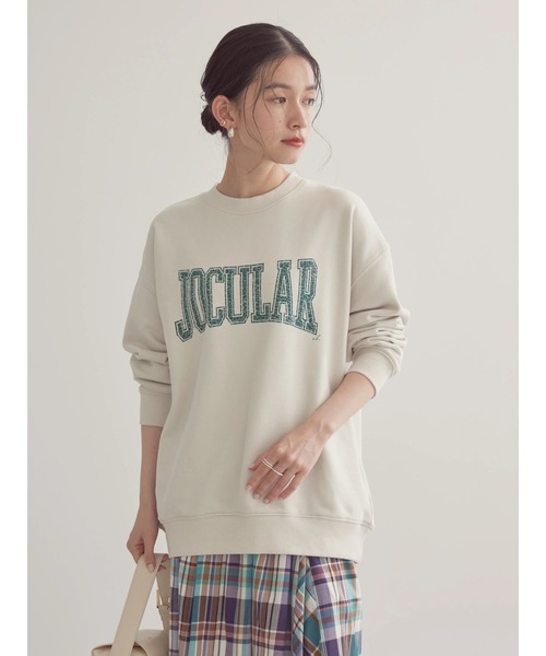 AMERICAN HOLIC（アメリカンホリック）の「アソートロゴスウェット（スウェット・レディース・アイボリー/グレー系その他/ライトイエロー/ピンク/ネイビー/ミント・L/M）」の21枚目の写真