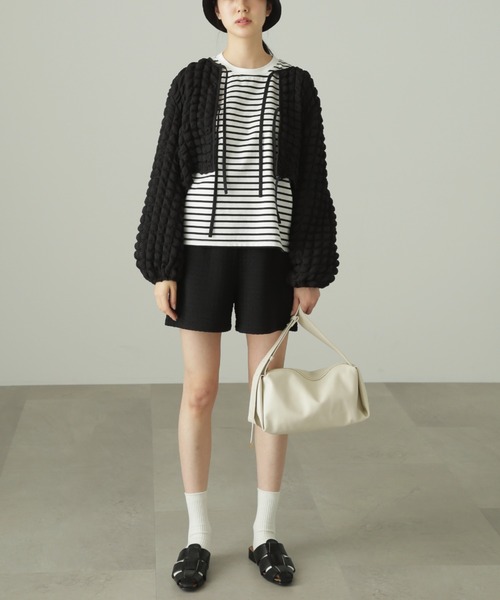 FREE'S MART（フリーズマート）の「◆リンガーボーダーロンT（Tシャツ/カットソー・レディース・ブラック系その他/パープル系その他・FREE）」の8枚目の写真