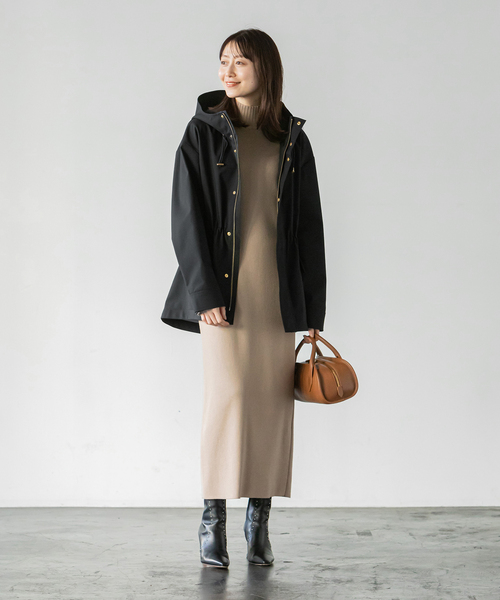 Noble（ノーブル）の「《追加》ウインドプルーフマウンテンパーカー（マウンテンパーカー・レディース・ライトグリーン/ベージュ/ネイビー・36/38）」の19枚目の写真