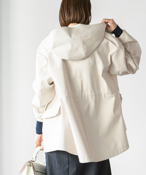 Noble（ノーブル）の「《追加》ウインドプルーフマウンテンパーカー（マウンテンパーカー・レディース・ライトグリーン/ベージュ/ネイビー・36/38）」の22枚目の写真