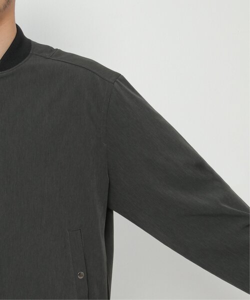 ikka(イッカ)の「【撥水】Teflon(R)ストレッチブルゾン(ブルゾン・メンズ・ネイビー/オリーブ/グレー・S/XL/M/L)」の7枚目の写真