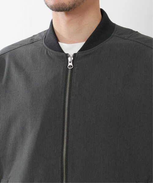 ikka(イッカ)の「【撥水】Teflon(R)ストレッチブルゾン(ブルゾン・メンズ・ネイビー/オリーブ/グレー・S/XL/M/L)」の10枚目の写真