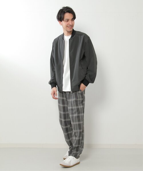 ikka(イッカ)の「【撥水】Teflon(R)ストレッチブルゾン(ブルゾン・メンズ・ネイビー/オリーブ/グレー・S/XL/M/L)」の18枚目の写真