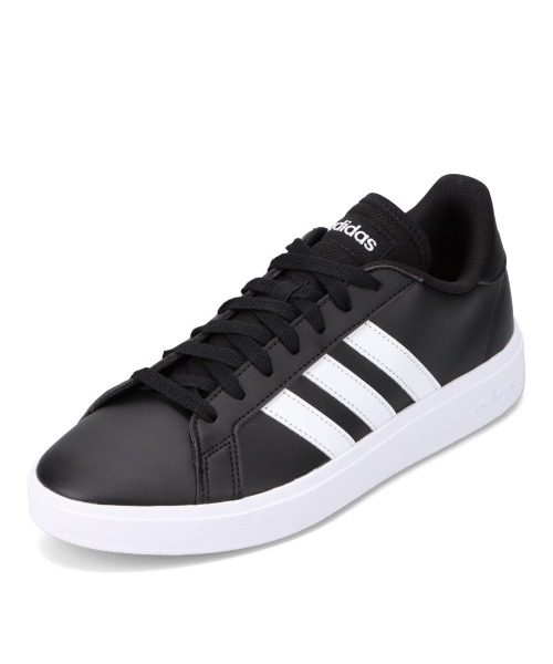 adidas(アディダス)の「【adidas】 GRANDCOURT BASE 2.0(スニーカー・メンズ・ブラック×ホワイト・25.5cm/25.0cm/28.0cm/27.0cm/26.0cm/26.5cm/29.0cm/27.5cm)」の4枚目の写真