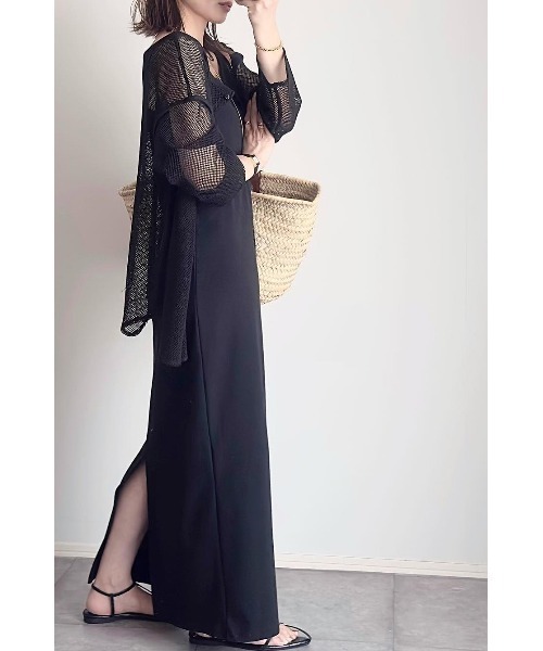 &. NOSTALGIA(アンドドットノスタルジア)の「【ZOZO限定】カップ付きキャミワンピース(ワンピース・レディース・杢グレー/ブルー/ブラック/ブラウン/オレンジ/グリーン/チャコールグレー・M)」の22枚目の写真