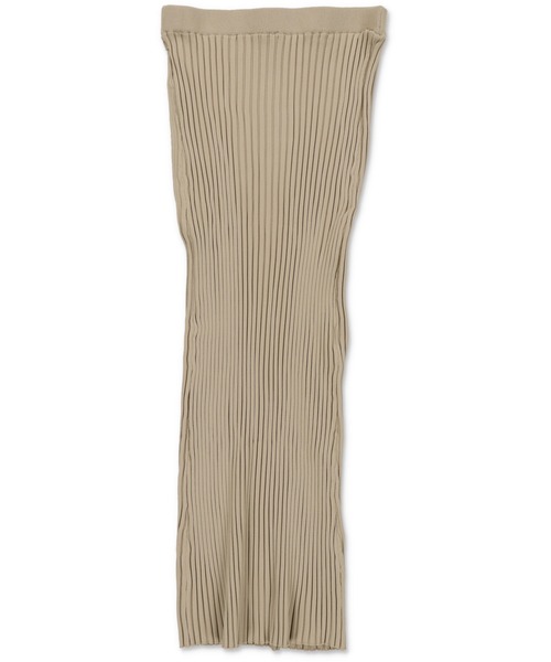 Lull（ルル）の「【Lull / ルル】セッアップ可/ニットリブタイトスカート（スカート・レディース・ベージュ/ブラック・ONESIZE）」の17枚目の写真