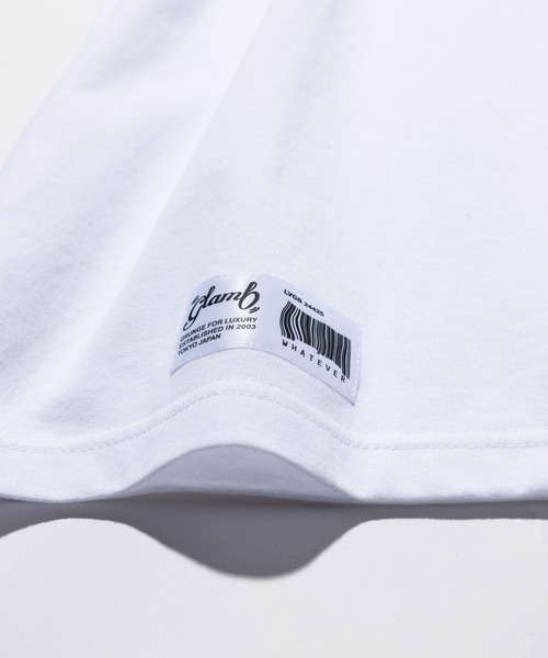 glamb(グラム)の「Flower Logo T / フラワーロゴT(Tシャツ/カットソー・メンズ・ホワイト/ブラック・S/M/L)」の8枚目の写真