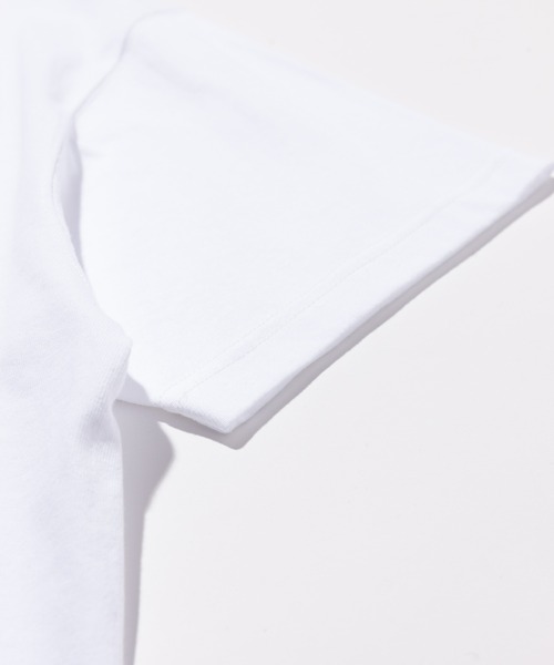 glamb(グラム)の「Flower Logo T / フラワーロゴT(Tシャツ/カットソー・メンズ・ホワイト/ブラック・S/M/L)」の9枚目の写真