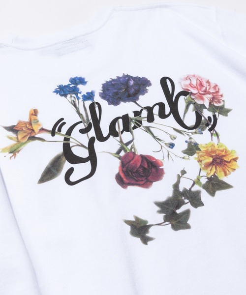 glamb(グラム)の「Flower Logo T / フラワーロゴT(Tシャツ/カットソー・メンズ・ホワイト/ブラック・S/M/L)」の10枚目の写真