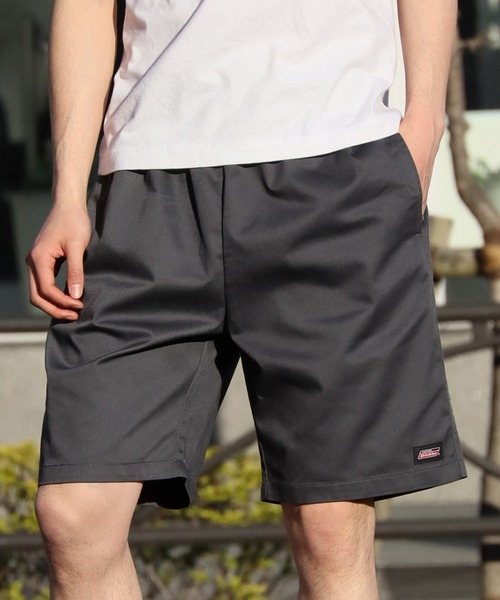 Dickies（ディッキーズ）の「【GENUINE DICKIES/ジェニュインディッキーズ】T/Cツイル＆デニム シェフショートパンツ（その他パンツ・メンズ・インディゴブルー/ベージュ/オレンジ/グリーン/ネイビー系/ブラック/アイボリー/ブルーグレー/カーキ/チャコールグレー・M/L/XL）」の2枚目の写真