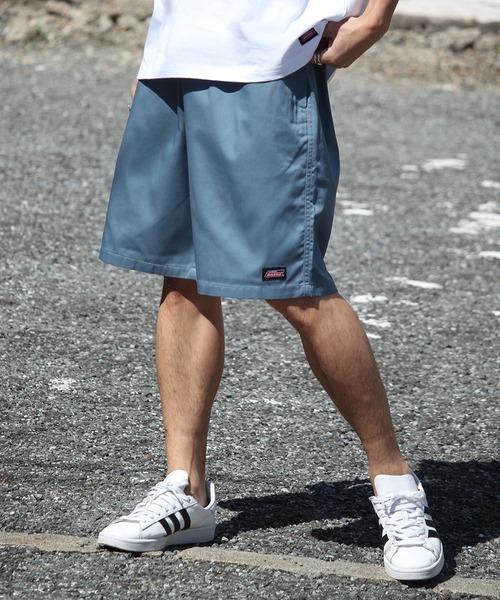 Dickies（ディッキーズ）の「【GENUINE DICKIES/ジェニュインディッキーズ】T/Cツイル＆デニム シェフショートパンツ（その他パンツ・メンズ・インディゴブルー/ベージュ/オレンジ/グリーン/ネイビー系/ブラック/アイボリー/ブルーグレー/カーキ/チャコールグレー・M/L/XL）」の3枚目の写真