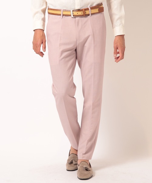 MEN'S BIGI（メンズビギ）の「2WAYトリトロストレッチスラックス（スラックス・メンズ・グレー/ブルー/ピンク/ベージュ・01/02/03/04）」の11枚目の写真