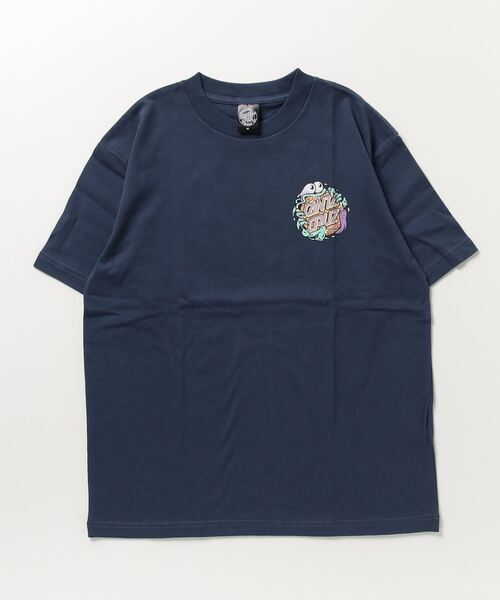 SANTA CRUZ（サンタクルーズ）の「【ムラサキスポーツ限定】SANTACRUZ/サンタクルーズ SLASHER DOT  ビッグシルエット/オーバーサイズ/無地/バックプリントTシャツ   502231433（Tシャツ/カットソー・レディース・ブラック/ホワイト/ブルー・M/XL/L）」の19枚目の写真