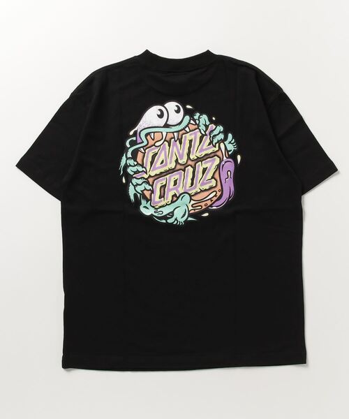 SANTA CRUZ（サンタクルーズ）の「【ムラサキスポーツ限定】SANTACRUZ/サンタクルーズ SLASHER DOT  ビッグシルエット/オーバーサイズ/無地/バックプリントTシャツ   502231433（Tシャツ/カットソー・レディース・ブラック/ホワイト/ブルー・M/XL/L）」の22枚目の写真