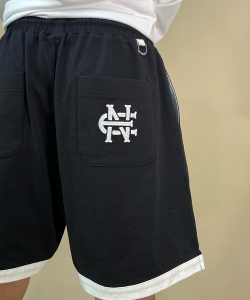 NEW ERA（ニューエラ）の「NEW ERA/ニューエラ NEW ERA GOLF/ニューエラゴルフ ヘビーウェイトコットンショーツ 無地ハーフパンツ/ワンポイント セットアップ対応 13516922（その他パンツ・メンズ・ブラック/グリーン・L/XXL/M/XL）」の6枚目の写真