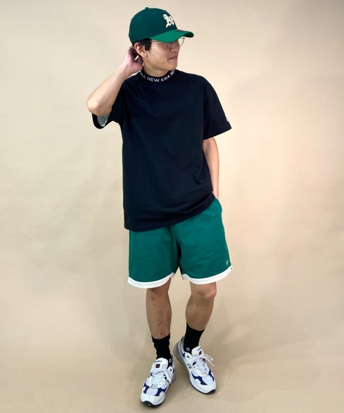 NEW ERA（ニューエラ）の「NEW ERA/ニューエラ NEW ERA GOLF/ニューエラゴルフ ヘビーウェイトコットンショーツ 無地ハーフパンツ/ワンポイント セットアップ対応 13516922（その他パンツ・メンズ・ブラック/グリーン・L/XXL/M/XL）」の14枚目の写真