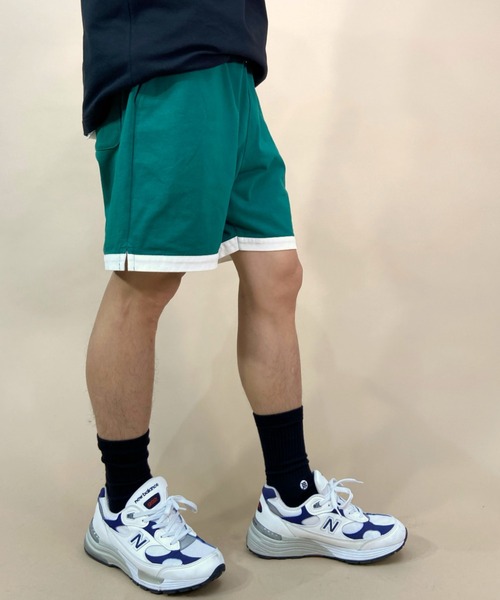 NEW ERA（ニューエラ）の「NEW ERA/ニューエラ NEW ERA GOLF/ニューエラゴルフ ヘビーウェイトコットンショーツ 無地ハーフパンツ/ワンポイント セットアップ対応 13516922（その他パンツ・メンズ・ブラック/グリーン・L/XXL/M/XL）」の11枚目の写真