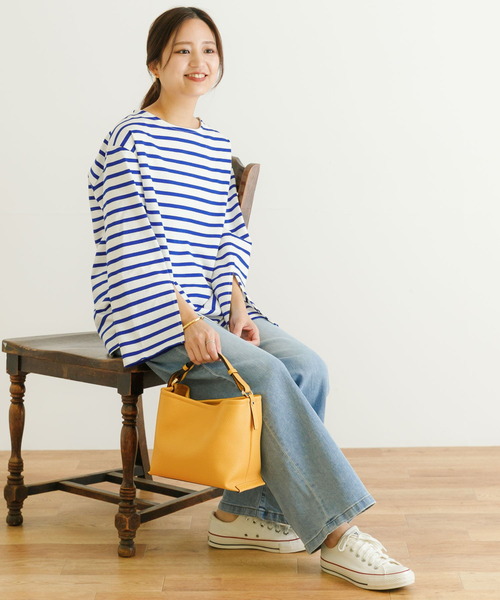 LORISTELLA（ロリステッラ）の「LORISTELLA　DAFNE（ショルダーバッグ・レディース・イエロー/ブラック/ライトブラウン・-）」の7枚目の写真