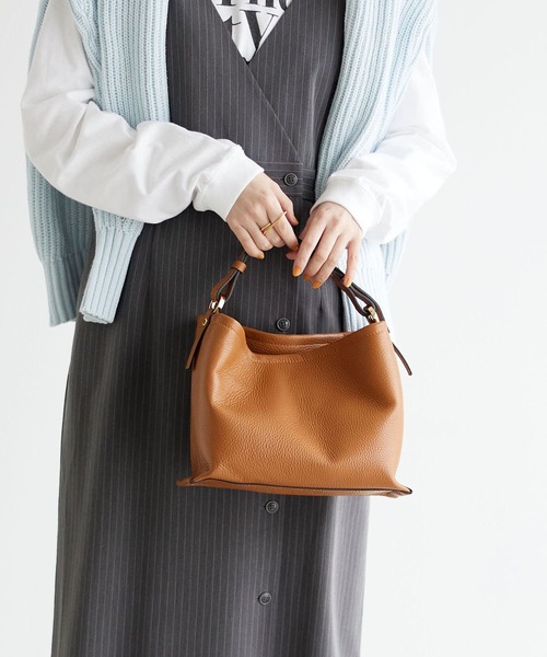 LORISTELLA（ロリステッラ）の「LORISTELLA　DAFNE（ショルダーバッグ・レディース・イエロー/ブラック/ライトブラウン・-）」の9枚目の写真