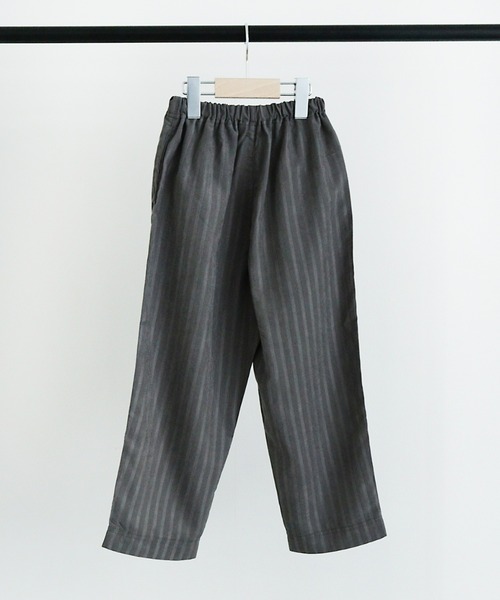 ooju(オージュ)の「【ooju】ストライプイージーパンツ(その他パンツ・キッズ・チャコールグレー/ベージュ・1/2/3/4)」の11枚目の写真