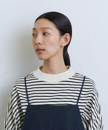 LOISIR（ロワズィール）の「リネンツイルエプロンワンピース