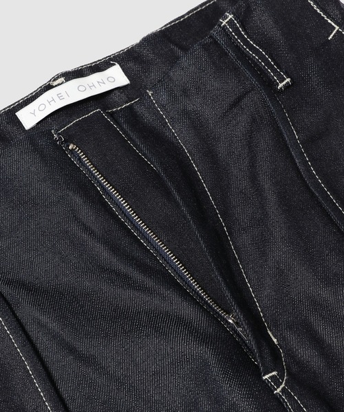 YOHEI OHNO(ヨウヘイオオノ)の「Our Basic Denim(デニムパンツ・レディース・インディゴブルー・36/38)」の4枚目の写真