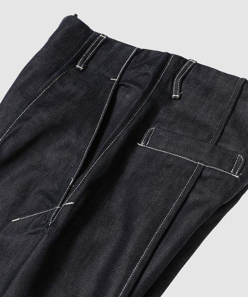 YOHEI OHNO(ヨウヘイオオノ)の「Our Basic Denim(デニムパンツ・レディース・インディゴブルー・36/38)」の6枚目の写真