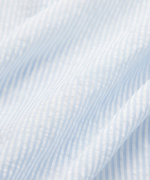 シアーストライプオーバーサイズシャツ
