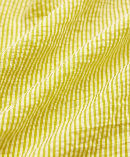 シアーストライプオーバーサイズシャツ