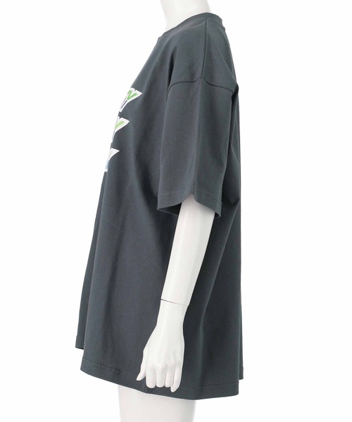 ANLIBERTY ANAP(アンリバティアナップ)の「cvcロゴプリントTシャツ【ユニセックス】(Tシャツ/カットソー・レディース・イエロー/ブラック/ダークグレー・S/M)」の8枚目の写真