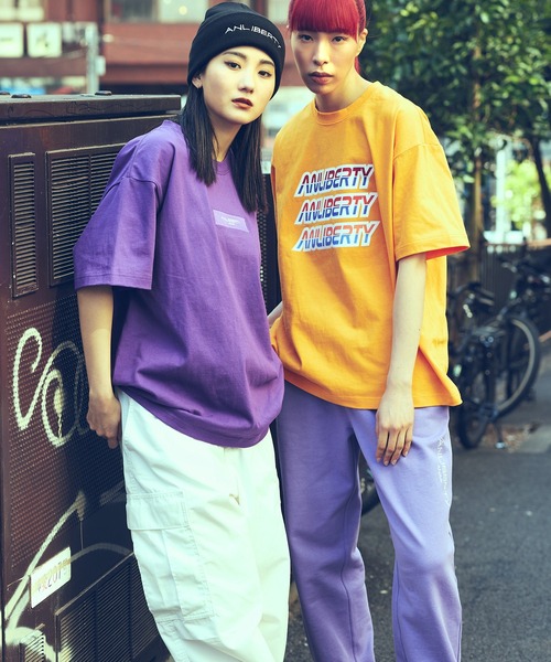 ANLIBERTY ANAP(アンリバティアナップ)の「cvcロゴプリントTシャツ【ユニセックス】(Tシャツ/カットソー・レディース・イエロー/ブラック/ダークグレー・S/M)」の7枚目の写真