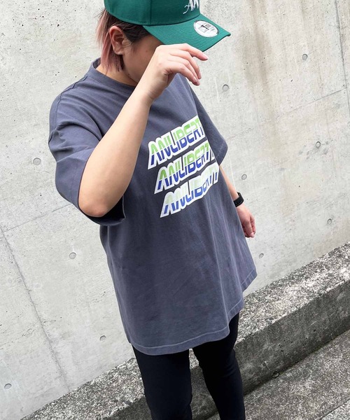 ANLIBERTY ANAP(アンリバティアナップ)の「cvcロゴプリントTシャツ【ユニセックス】(Tシャツ/カットソー・レディース・イエロー/ブラック/ダークグレー・S/M)」の5枚目の写真