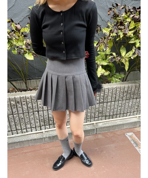 PHILLY（フィリー）の「【PHILLY】無地プリーツスカート（スカート・レディース・ブラック/グレー・FREE）」の14枚目の写真