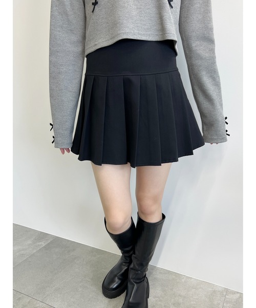 PHILLY（フィリー）の「【PHILLY】無地プリーツスカート（スカート・レディース・ブラック/グレー・FREE）」の10枚目の写真