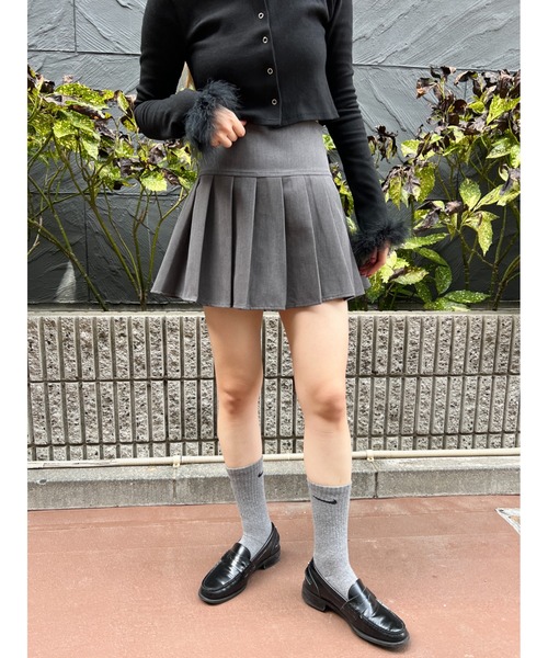 PHILLY（フィリー）の「【PHILLY】無地プリーツスカート（スカート・レディース・ブラック/グレー・FREE）」の19枚目の写真