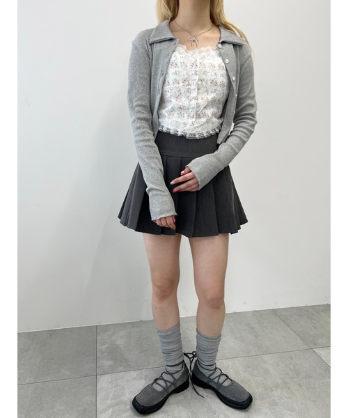 PHILLY（フィリー）の「【PHILLY】無地プリーツスカート（スカート・レディース・ブラック/グレー・FREE）」の22枚目の写真