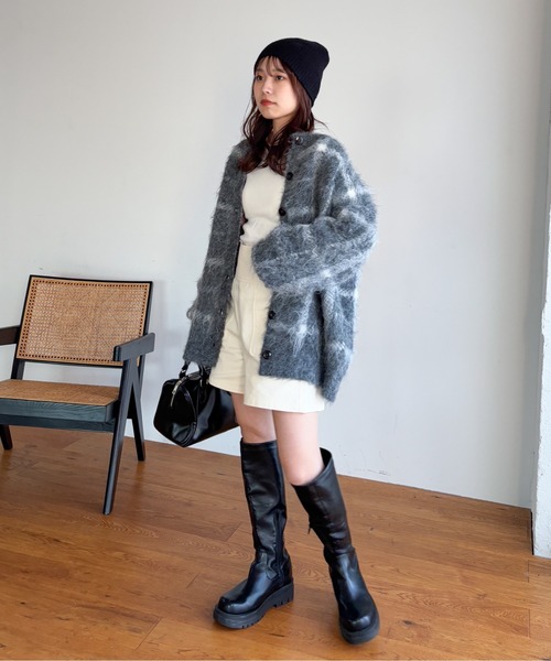 EPIMI E'PIMMY（エピミエピミー）の「ハイウエストツイルショートパンツ（その他パンツ・レディース・ブラック/オフホワイト/モカ/カーキ・MEDIUM）」の16枚目の写真