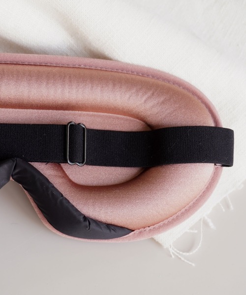 ammy.（エイミードット）の「【 ammy. / エイミードット 】 男女兼用 ベルト調節可能 アイマスク / 旅行 トラベル（その他ルームウェア・レディース・グレー/ブラック/ピンクベージュ・FREE）」の6枚目の写真