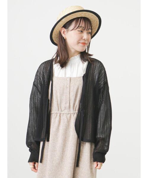 ehka sopo（エヘカソポ）の「ツイードライクジャンパースカート（ワンピース・レディース・ネイビー/グリーン/ベージュ・ﾌﾘ-）」の19枚目の写真