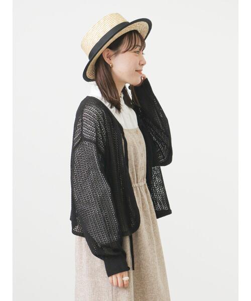 ehka sopo（エヘカソポ）の「ツイードライクジャンパースカート（ワンピース・レディース・ネイビー/グリーン/ベージュ・ﾌﾘ-）」の20枚目の写真