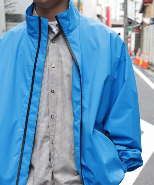 URU（ウル）の「【URU / ウル】ZIP UP BLOUSON（ナイロンジャケット