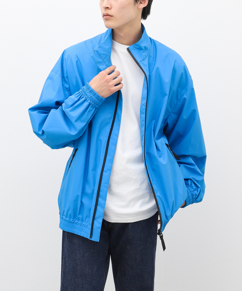 URU（ウル）の「【URU / ウル】ZIP UP BLOUSON（ナイロンジャケット