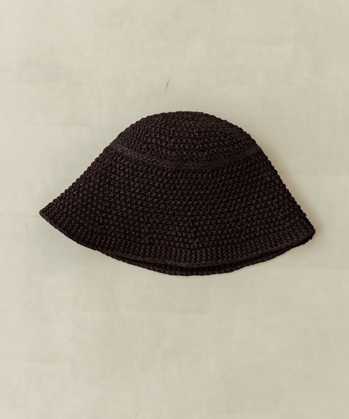 OLIVE des OLIVE(オリーブデオリーブ)の「ペーパークロ―シュハット 1031150050(ハット・レディース・オフホワイト/ブラック・FREE)」の10枚目の写真