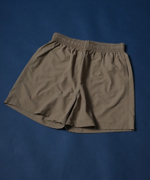 ANPAS(アンパス)の「Nylon Baggy Shorts/水陸両用 ナイロンバギーショーツ(その他パンツ・メンズ・ダークグリーン/オリーブ/オレンジ/パープル/オフホワイト/ベージュ/チャコールグレー/マスタード/ブラック・L/LL/M)」の4枚目の写真