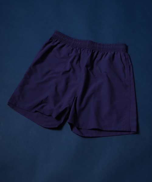 ANPAS(アンパス)の「Nylon Baggy Shorts/水陸両用 ナイロンバギーショーツ(その他パンツ・メンズ・ダークグリーン/オリーブ/オレンジ/パープル/オフホワイト/ベージュ/チャコールグレー/マスタード/ブラック・L/LL/M)」の7枚目の写真