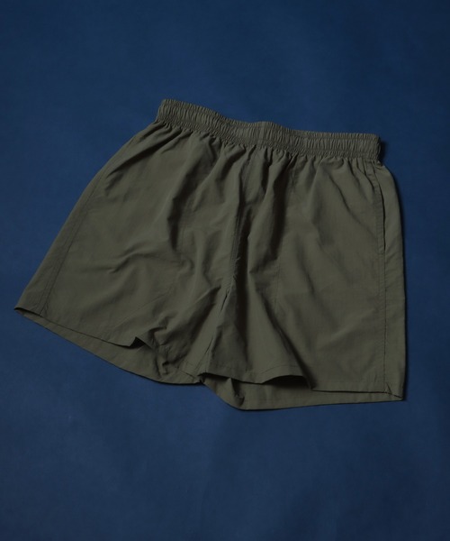 ANPAS(アンパス)の「Nylon Baggy Shorts/水陸両用 ナイロンバギーショーツ(その他パンツ・メンズ・ダークグリーン/オリーブ/オレンジ/パープル/オフホワイト/ベージュ/チャコールグレー/マスタード/ブラック・L/LL/M)」の6枚目の写真