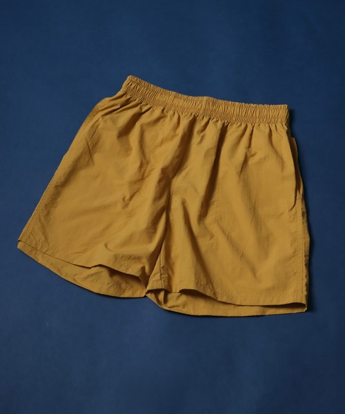 ANPAS(アンパス)の「Nylon Baggy Shorts/水陸両用 ナイロンバギーショーツ(その他パンツ・メンズ・ダークグリーン/オリーブ/オレンジ/パープル/オフホワイト/ベージュ/チャコールグレー/マスタード/ブラック・L/LL/M)」の8枚目の写真