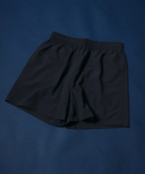 ANPAS(アンパス)の「Nylon Baggy Shorts/水陸両用 ナイロンバギーショーツ(その他パンツ・メンズ・ダークグリーン/オリーブ/オレンジ/パープル/オフホワイト/ベージュ/チャコールグレー/マスタード/ブラック・L/LL/M)」の1枚目の写真
