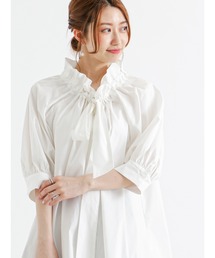 Te chichi | ボウタイフリルブラウス(シャツ/ブラウス)